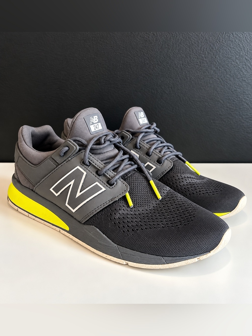 New Balance 247v2 Tritium Pack Gray Neon Y2K Sneakers